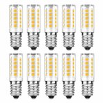 Lot de 10 ampoule led e14 - blanc froid 6000k - 5w equivaut  ampoule incandescente 50w 500lm - non - ...