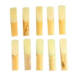 Lot de 10 anches de saxophone alto professionnelles traditionnelles pour saxophone alto