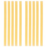 Lot de 10 b�tons de colle thermofusible 11 x 200 mm forte adh�rence haute r�sistance pour pistolets � ...