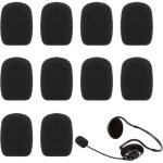 Lot de 10 bonnettes micro - bonnettes micro - mini bonnettes micro - mousse micro - filtres anti - pop ...