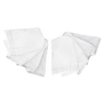 Lot de 10 chaussettes de filtre skimmer pour piscine amagogo - accessoires de piscine blancs en nylon ... Lot de 10 chaussettes de filtre skimmer pour piscine amagogo - accessoires de piscine blancs en nylon ...