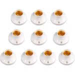 Douilles � vis e27 - namotu - lot de 10 - plastique abs - r�sistant � la corrosion - isolation �lectrique ...