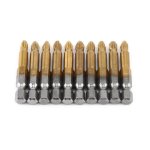 Lot de 10 embouts de tournevis magnétiques antidérapants 50 mm ph2 1 / 4 tournevis à tête hexagonale ... Lot de 10 embouts de tournevis magnétiques antidérapants 50 mm ph2 1 / 4 tournevis à tête hexagonale ...