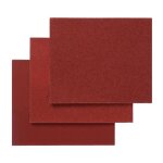 Feuilles abrasives pour ponceuse manuelle - lot de 10 - grains assortiment