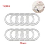 Lot de 10 joints dtanchit en silicone pour bocaux de conserve  ouverture standard