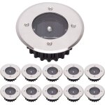 Lot de 10 lampes solaires led - noname - spot encastré - Étanchéité ip65 - blanc froid - Éclairage extérieur ... Lot de 10 lampes solaires led - noname - spot encastré - Étanchéité ip65 - blanc froid - Éclairage extérieur ...