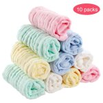 Lot de 10 lingettes en mousseline pour bébé serviettes douces pour bébé lingettes en coton réutilisables ... Lot de 10 lingettes en mousseline pour bébé serviettes douces pour bébé lingettes en coton réutilisables ...