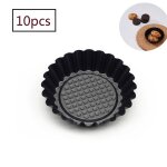 Lot de 10 mini moules tartelettes de 11 cm pour raliser des tartelettes et des gourmandises maison label ...