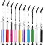 Lot de 10 mini stylets de haute prcision pour crans tactiles pour tous les smartphones tlphones portables ...