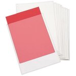 Lot de 10 pochettes a4 autocollantes - 158 x 220 mm - 10 pi�ces - 3l