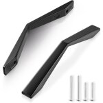 Poignée de meuble - largeight - lot de 10 - noir - alliage daluminium - entraxe 96 mm Poignée de meuble - largeight - lot de 10 - noir - alliage daluminium - entraxe 96 mm