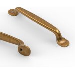 Lot de 10 poignee de meuble cuisine entraxe 128mm r�tro bronze poign�e meuble cuisine poign�es pour placards ...