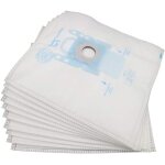 Lot de 10 sacs � poussi�re de rechange compatibles avec bosch en microfibre type g gxxl gxl megaair supertex ...