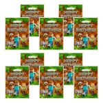 Lot de 10 sachets bonbons cadeaux minecraft - idal pour anniversaires et ftes