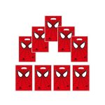 Lot de 10 sachets bonbons cadeaux spiderman - idéal pour anniversaires et fêtes Lot de 10 sachets bonbons cadeaux spiderman - idéal pour anniversaires et fêtes