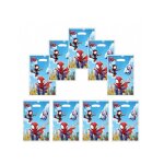 Lot de 10 sachets bonbons cadeaux spidey - id�al pour anniversaires et f�tes