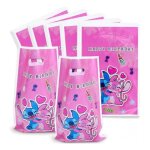 Lot de 10 sachets bonbons cadeaux stitch & angel assis - id�al pour anniversaires et f�tes