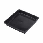 Lot de 10 soucoupes carres en plastique pour pots de fleurs pour intrieur et extrieur pour jardin ...
