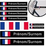 Lot de 10 stickers pour velo bethaprim� ? id�e stickers moto v�lo trottinette ski? [ etiquettes autocollantes ...