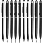 Lot de 10 stylets pour tablette tactile et stylo � bille � encre noire 2 en 1 pour tous les t�l�phones ...