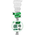 Lot de 10 tuteurs spiral�s galvanis�s - id�als pour supporter les tomates 110 cm