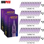Lot de 100 aiguilles de tatouage professionnelles mixtesavec membrane de sécurité jetables - 3rl / 5rl ... Lot de 100 aiguilles de tatouage professionnelles mixtesavec membrane de sécurité jetables - 3rl / 5rl ...