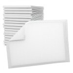 Lot de 100 alèses pour bébé jetables imperméables - 40 x 60 cm - blanc - monsieur bébé Lot de 100 alèses pour bébé jetables imperméables - 40 x 60 cm - blanc - monsieur bébé