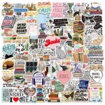 Lot de 100 autocollants stickers pour scrapbooking aesthetic ordinateur portable kindle téléphone le ... Lot de 100 autocollants stickers pour scrapbooking aesthetic ordinateur portable kindle téléphone le ...
