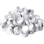 Lot de 100 bouchons à vis avec bord roulé bouchons à vis en aluminium pour bouteilles 24mm Lot de 100 bouchons à vis avec bord roulé bouchons à vis en aluminium pour bouteilles 24mm