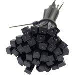 Lot de 100 colliers serre - cable rilsan nylon 450mm x 4. 8mm noirattache cble grande taille pour fixation ...