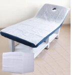 Lot de 100 housses jetables pour canapé table de massage avec trou pour salon de beauté massage tatouage ... Lot de 100 housses jetables pour canapé table de massage avec trou pour salon de beauté massage tatouage ...