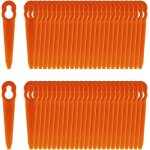 Lot de 100 lames en plastique pour coupe bordure stihl polycut 2 - 2 polycut 3 - 2 fsa 45 fsa 57 fse ...