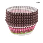 Lot de 100 mini caissettes à cupcakes rondes pour muffins pour la maison les fêtes et les mariages n° 3 ... Lot de 100 mini caissettes à cupcakes rondes pour muffins pour la maison les fêtes et les mariages n° 3 ...