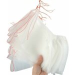 Lot de 100 sacs en filet anti - insectes - pour la protection des fleurs et fruits