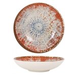 Lot de 12 assiettes luna rondes plats de service de table creuses pour soupe pâtes dessert en porcelaine ... Lot de 12 assiettes luna rondes plats de service de table creuses pour soupe pâtes dessert en porcelaine ...