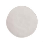 Lot de 12 assiettes rondes plates et empilables davos 20 x 2 cm plat � service plat de table en porcelaine ...