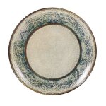 Lot de 12 assiettes rondes tania en fine porcelaine décorée plat rond de service - diamètre 195 x hauteur ... Lot de 12 assiettes rondes tania en fine porcelaine décorée plat rond de service - diamètre 195 x hauteur ...