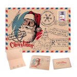 Lot de 12 carte de voeux nolcarte noel avec enveloppescartes de noelenveloppe noel vintage