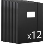 Lot de 12 chemise cartonn�e a4 avec 3 rabat - dos de 1. 13 cm carton 350 g / ? pochette cartonn�e � rabat ...