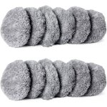 Lot de 12 chiffons de nettoyage de vitres pices daspirateur robot aspirateur vadrouille humide pour ...