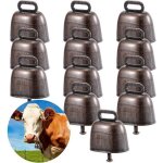 Lot de 12 clochettes pour animaux de compagnie - clochettes anti - perte pour animaux de ferme - 35 x ...