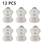 Lot de 12 lectrodes de rechange pour masseurs omron elepuls coussinets longue dure