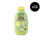 Lot de 12 - garnier ultra doux shampooing purifiant argile douce & cédrat 300ml Lot de 12 - garnier ultra doux shampooing purifiant argile douce & cédrat 300ml