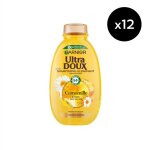 Lot de 12 - garnier ultra doux soleil de camomille shampooing illuminant 300ml - homme & femme Lot de 12 - garnier ultra doux soleil de camomille shampooing illuminant 300ml - homme & femme