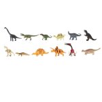 Lot de 12 mini figurines de dinosaures jouets statiques de simulation pour enfants ornements pour enfants ...