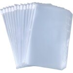 Lot de 12 pochettes a5 / a6 pour classeur  anneaux sacs  glissire en pvc tanche pour organisation ...