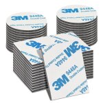 Lot de 120 pastilles adh�sives double face extra fortes en mousse pe - ronds - 60 rectangles x 60 cm ...