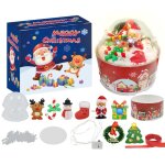 Lot de 14 mini décorations de noël figurines miniatures de noël ornements boules à neige bricolage cadeaux ... Lot de 14 mini décorations de noël figurines miniatures de noël ornements boules à neige bricolage cadeaux ...