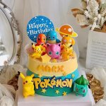 Lot 15 figurines pok�mon g�teau anniversaire toppers pikachu et personnages d�coration f�te enfants
