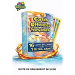 Lot de 16 cartes pok�mon � collectionner ? 15 brillantes + 1 ultra rare ? version fran�aise ? id�al collection ...